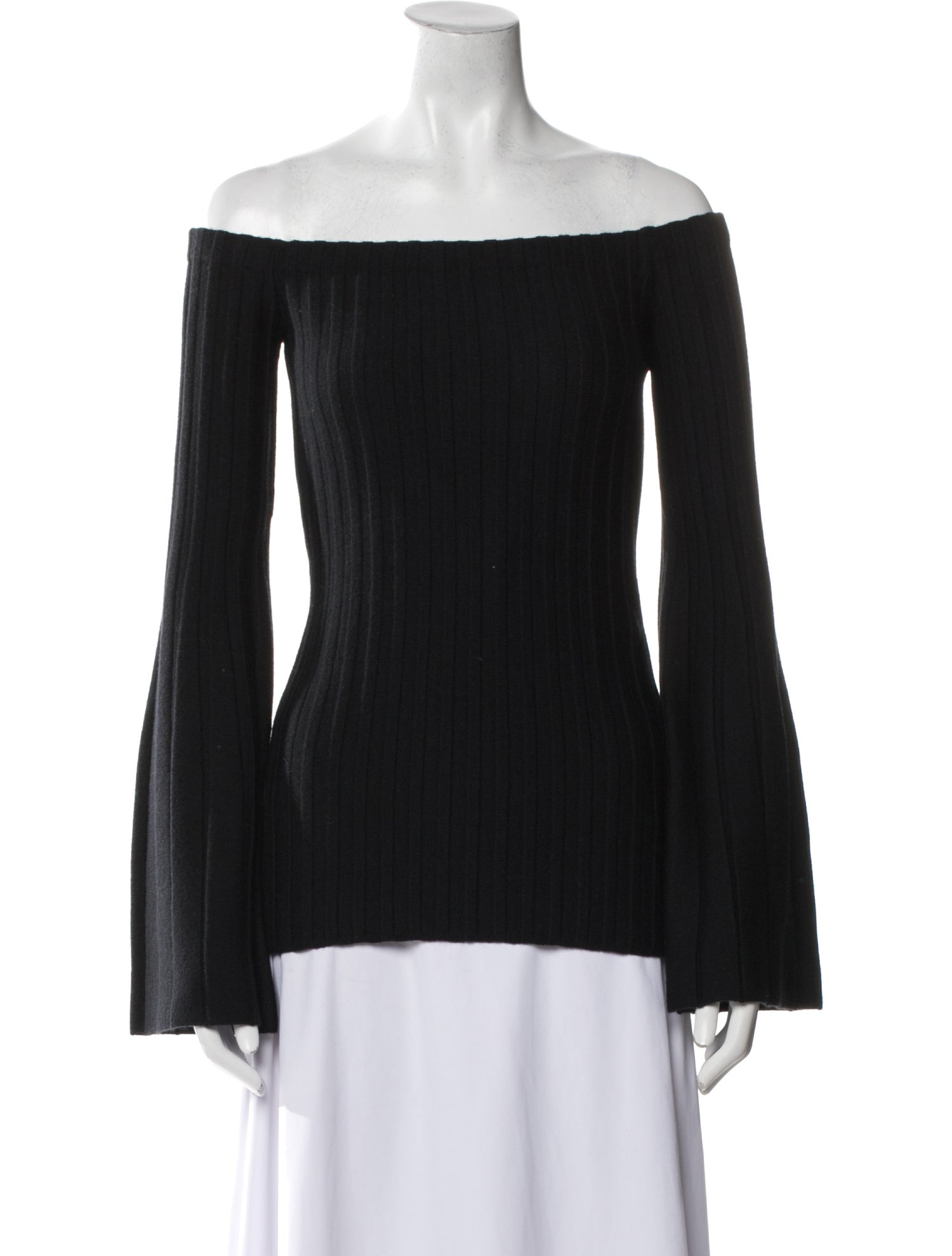 Gabriela Hearst Wool Off-The-Shoulder Top w/ Tags