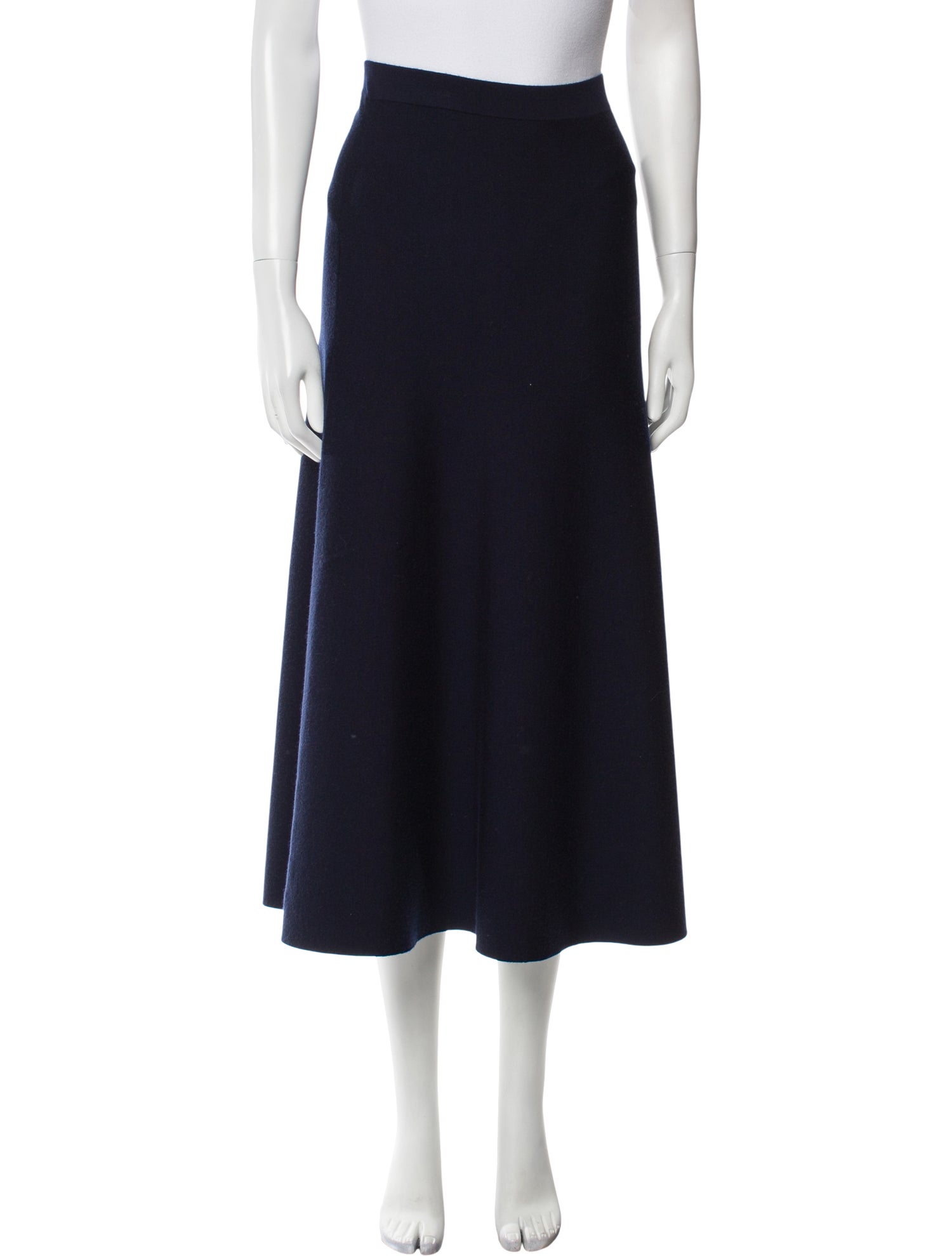 Gabriela Hearst Wool Midi Length Skirt