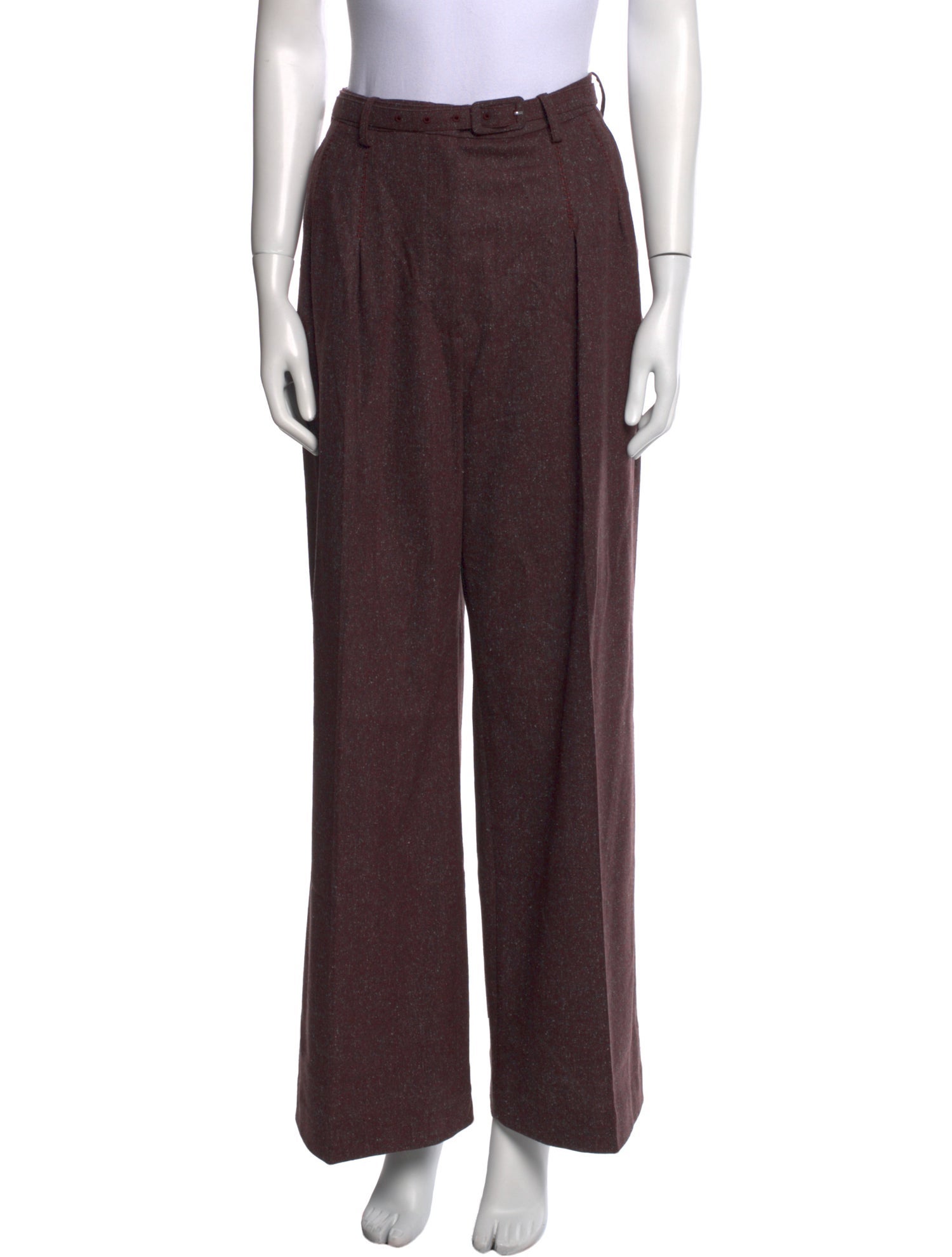 Gabriela Hearst Wool Wide Leg Pants