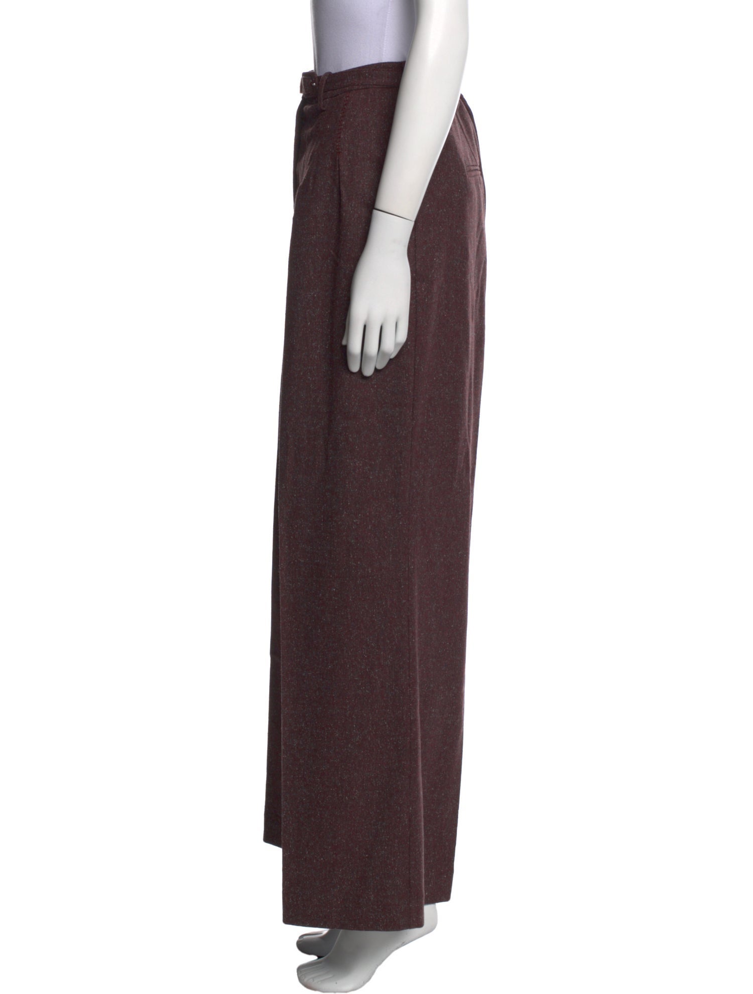 Gabriela Hearst Wool Wide Leg Pants