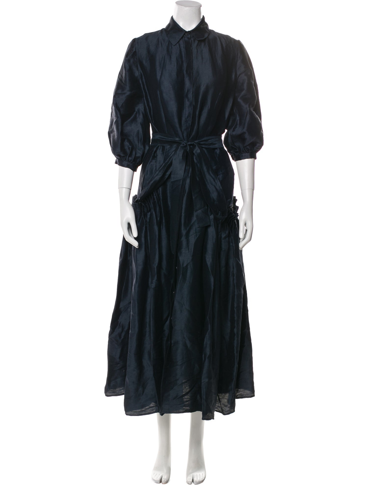 Gabriela Hearst Linen Long Dress