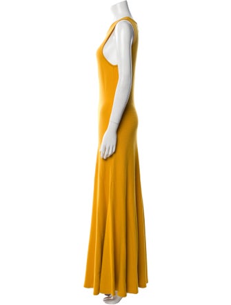 Gabriela Hearst Virgin Wool Long Dress