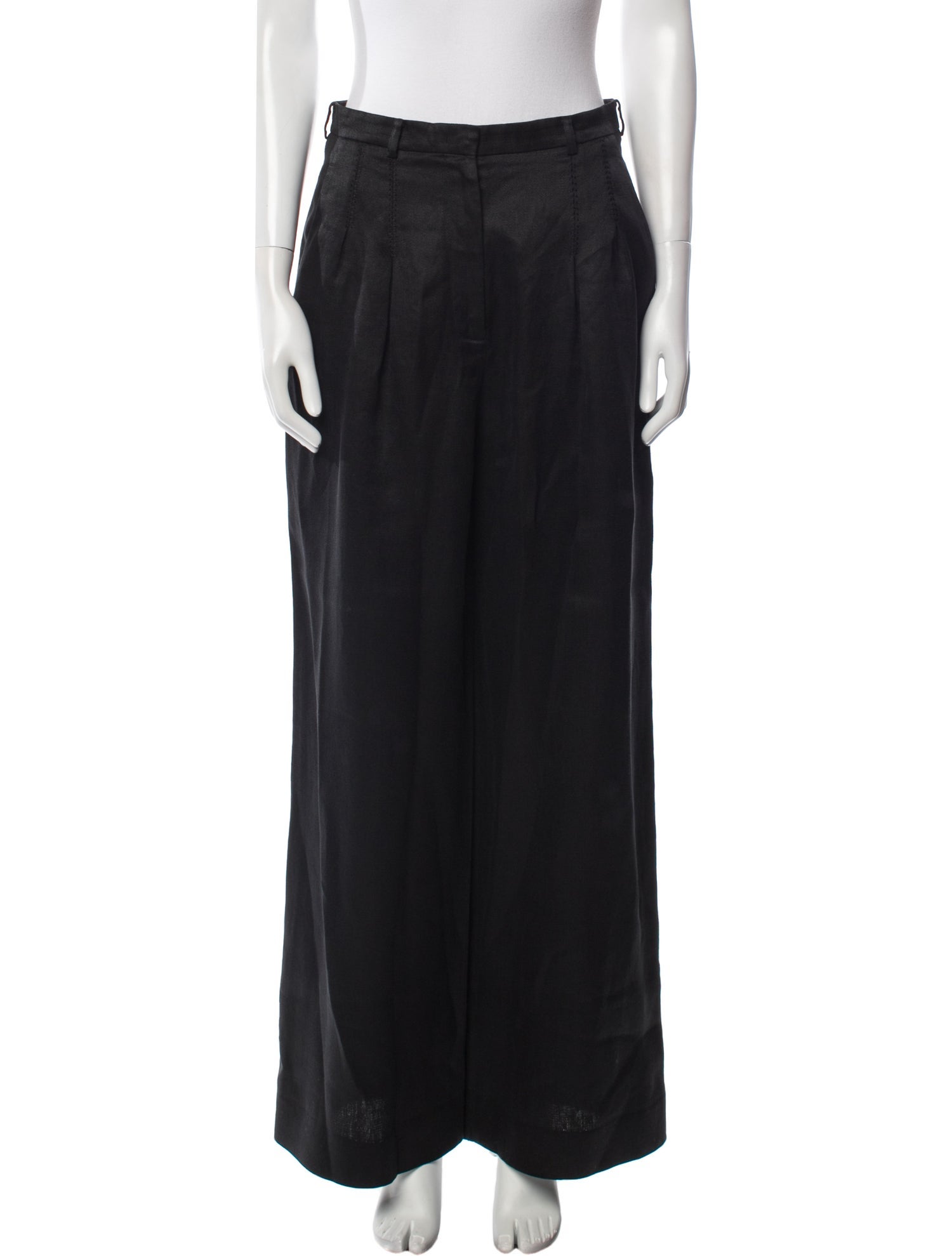 Gabriela Hearst Linen Wide Leg Pants