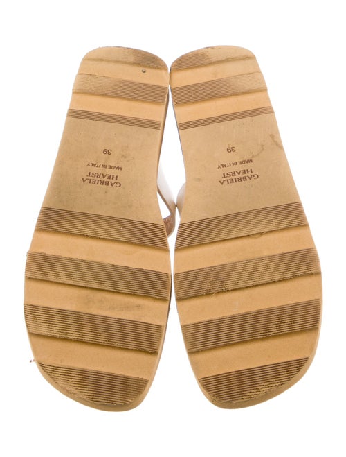 Gabriela Hearst Leather Slingback Sandals