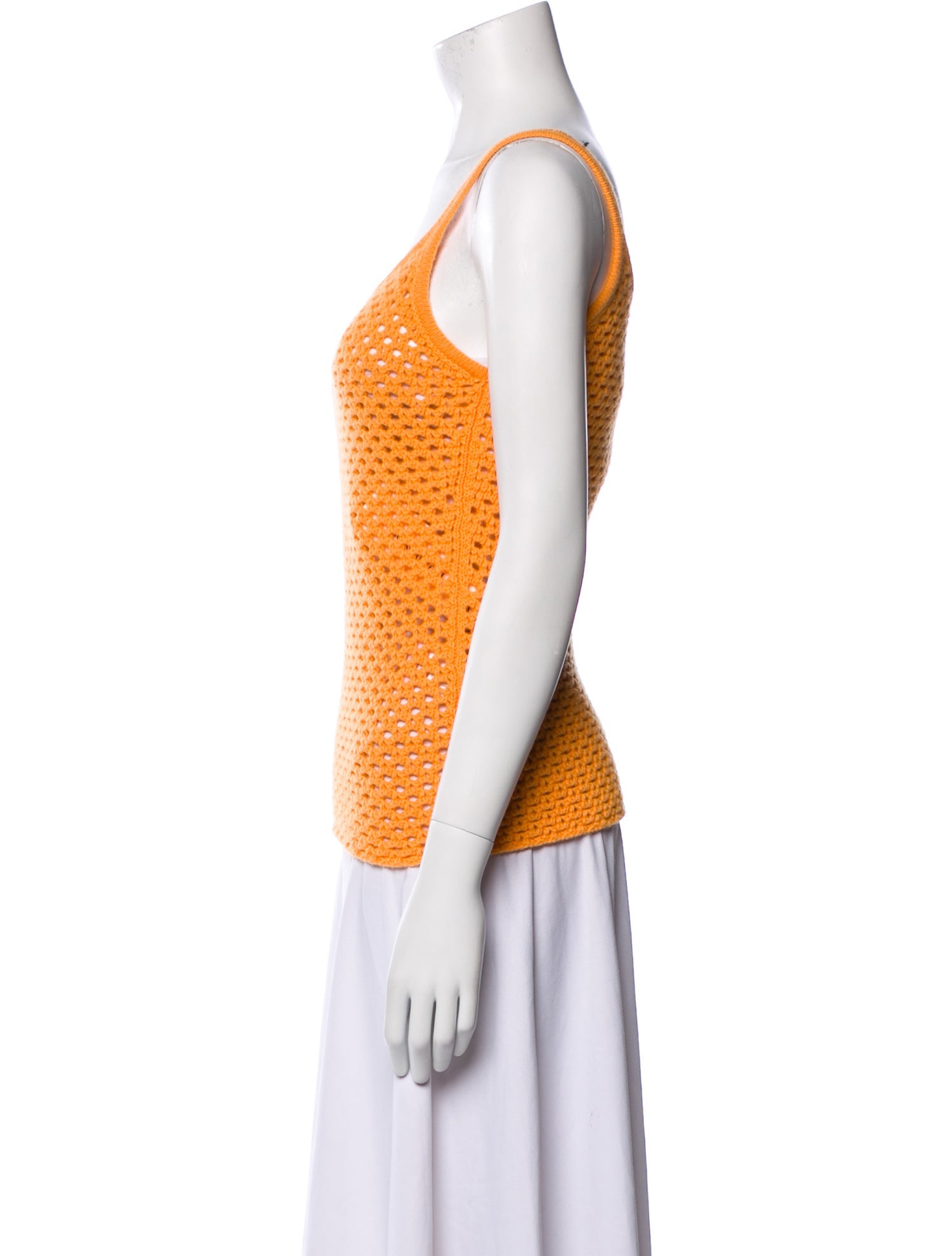 Gabriela Hearst Wool Scoop Neck Top