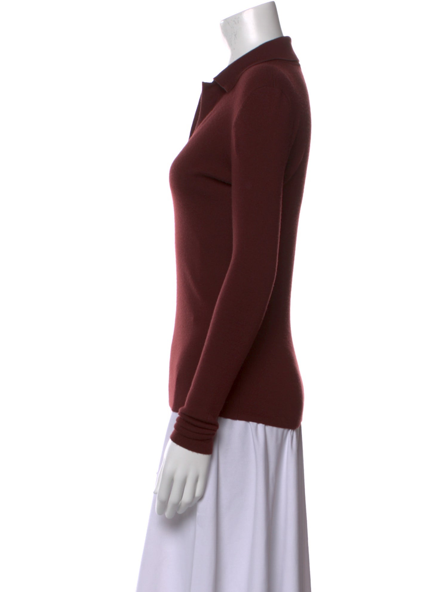 Gabriela Hearst Cashmere V-Neck Top