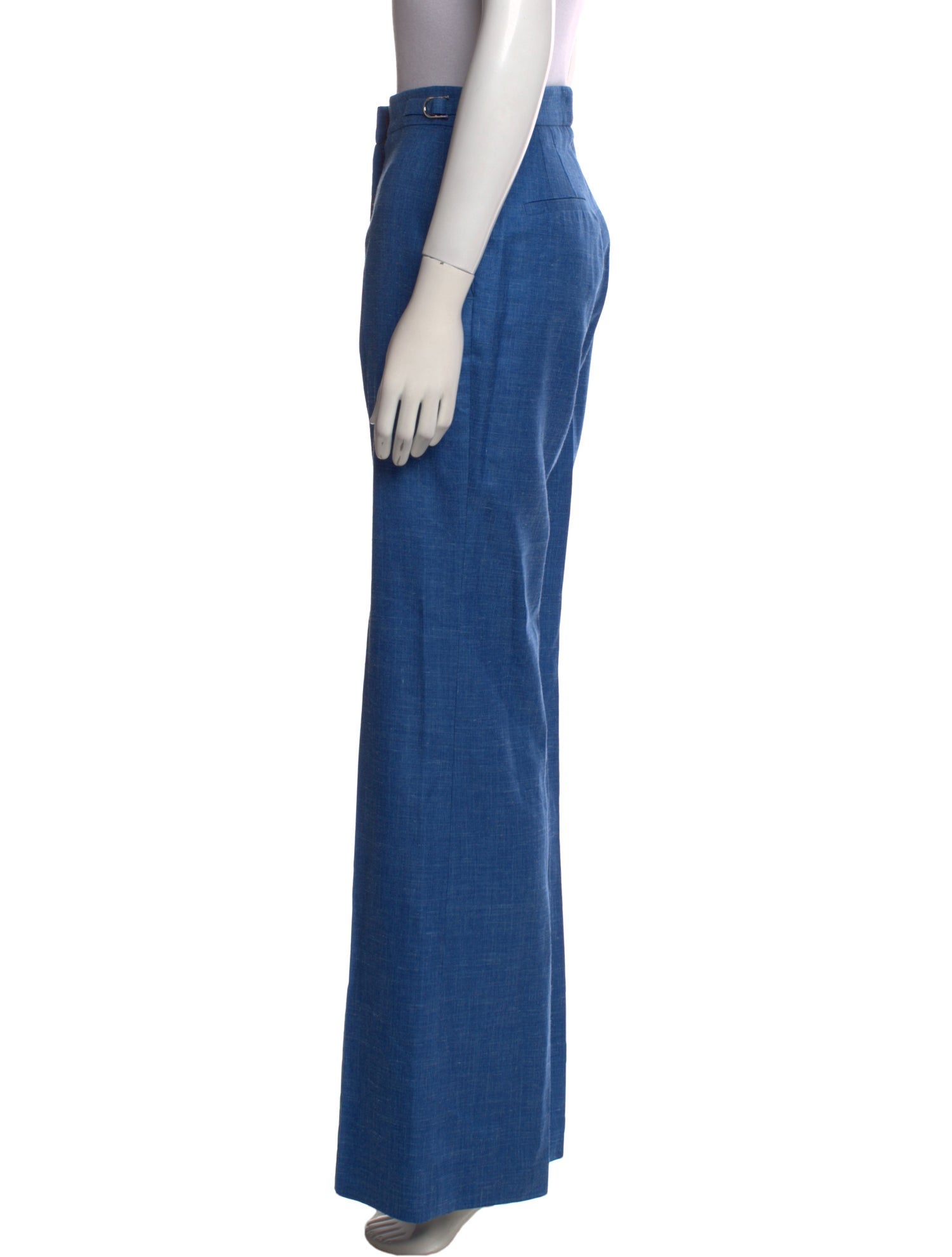 Gabriela Hearst Virgin Wool Wide Leg Pants