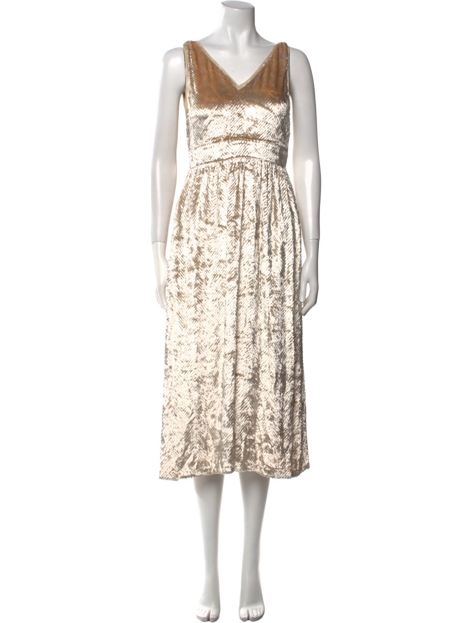 Gabriela Hearst Printed Midi Length Dress