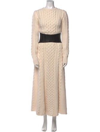 Gabriela Hearst Cashmere Colorblock Pattern Sweater