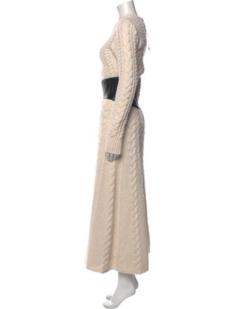 Gabriela Hearst Cashmere Colorblock Pattern Sweater