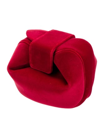 Gabriela Hearst Velvet Clutch
