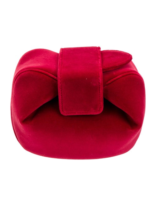 Gabriela Hearst Velvet Clutch