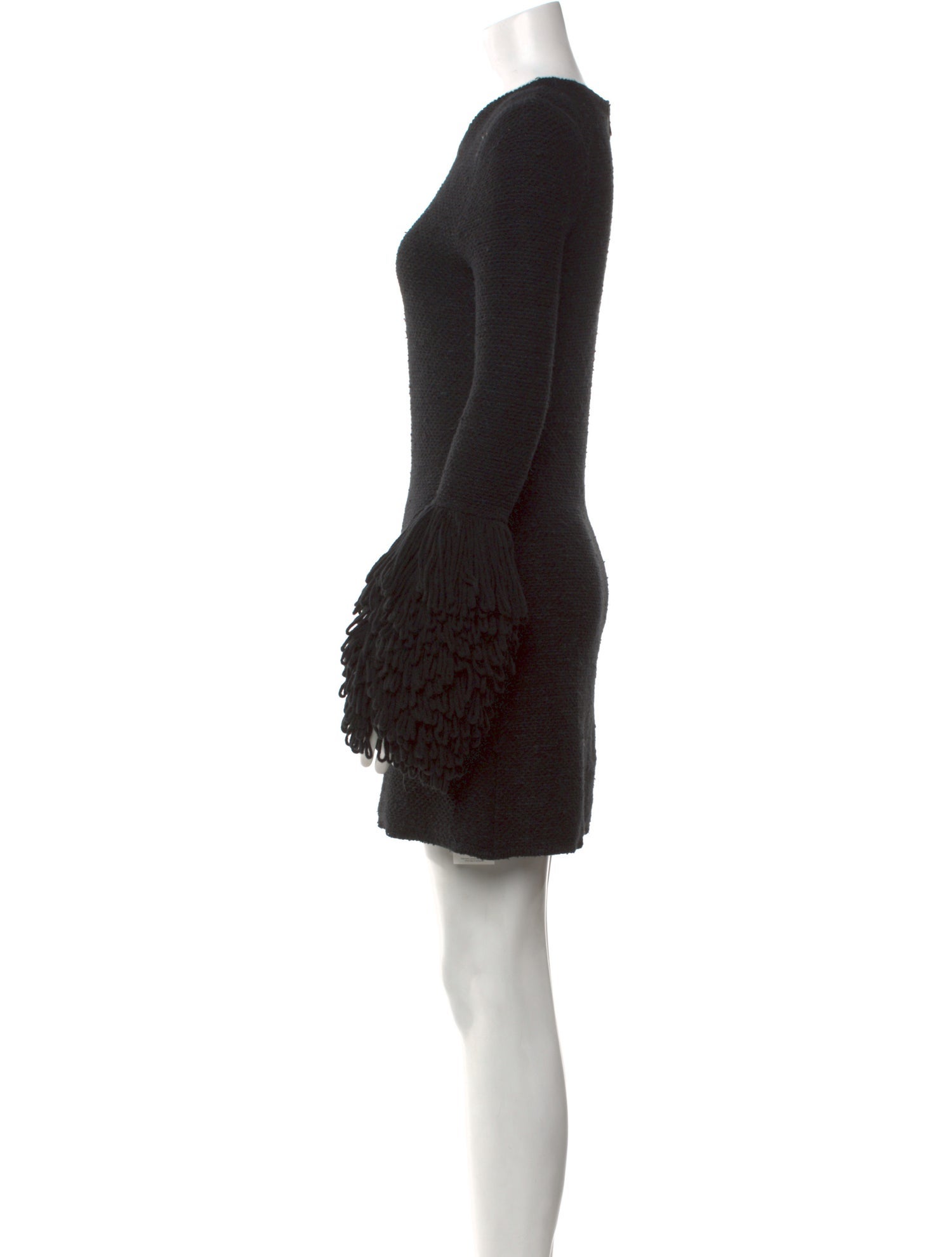 Gabriela Hearst Crew Neck Mini Dress