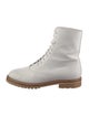 Gabriela Hearst Leather Combat Boots