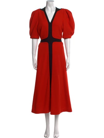 Gabriela Hearst Virgin Wool Long Dress