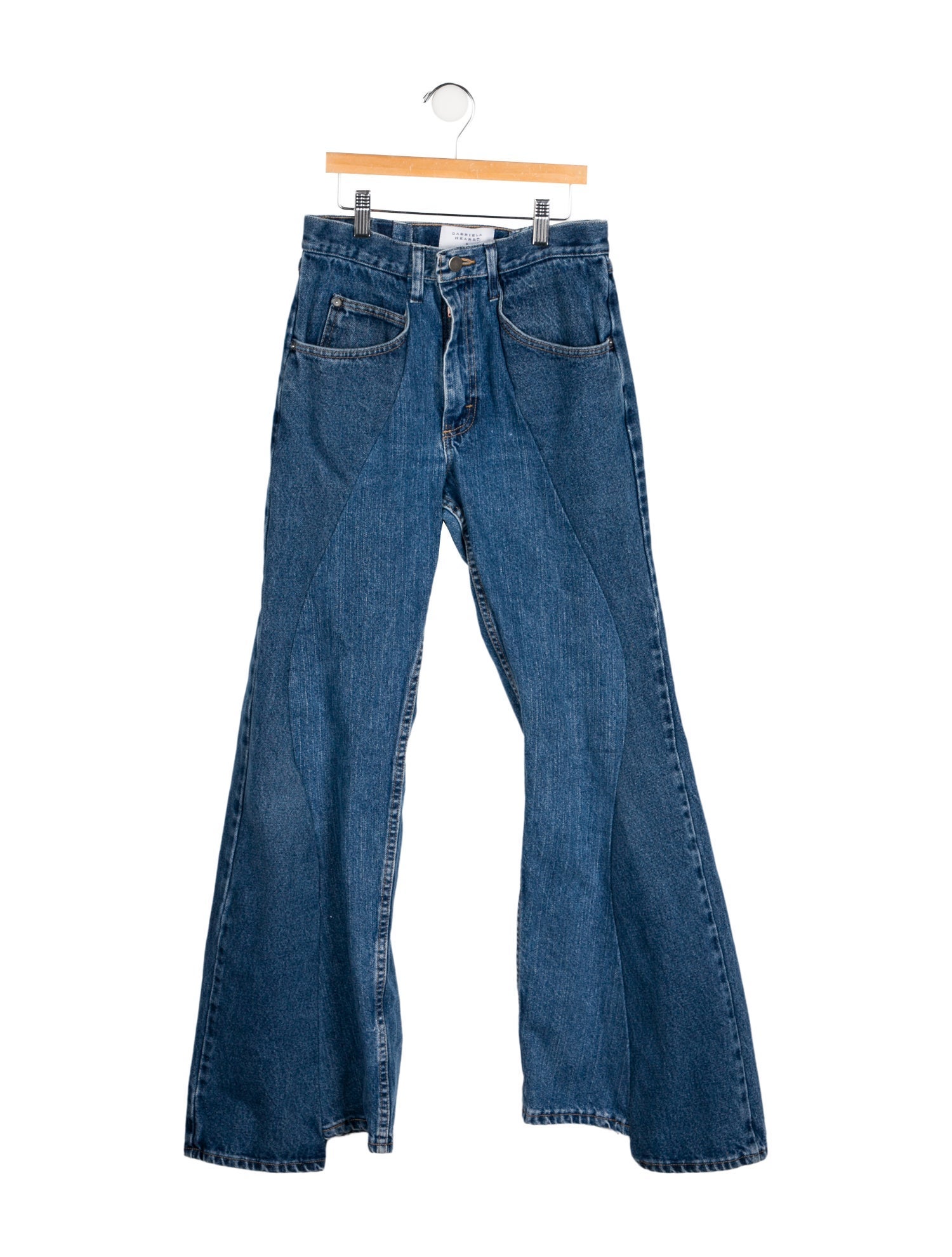 Gabriela Hearst High-Rise Wide Leg Jeans