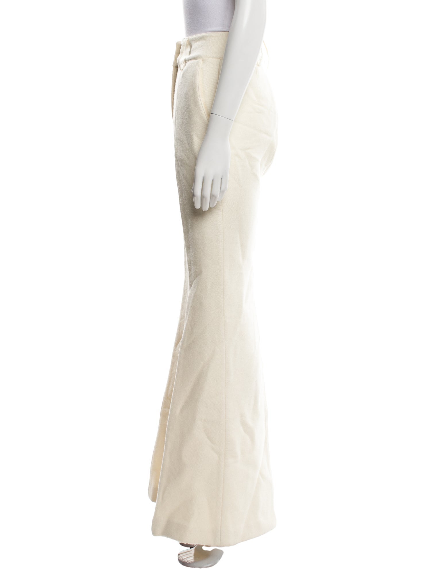 Gabriela Hearst Wool Wide Leg Pants