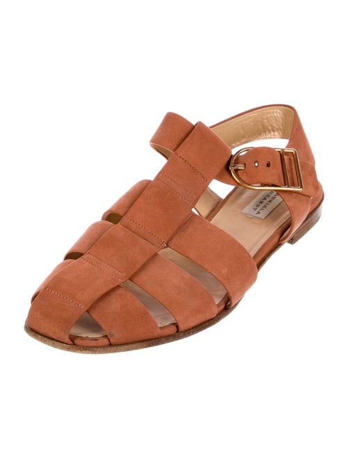 Gabriela Hearst Suede Gladiator Sandals
