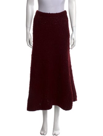 Gabriela Hearst Cashmere Midi Length Skirt
