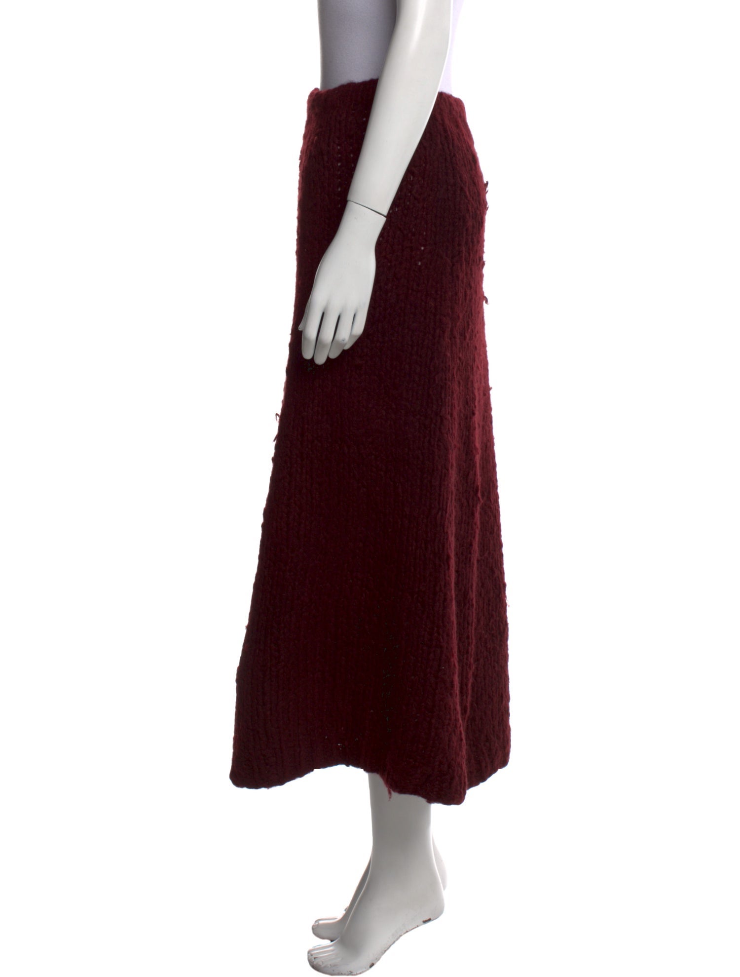 Gabriela Hearst Cashmere Midi Length Skirt