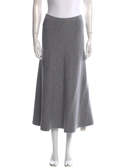 Gabriela Hearst Wool Midi Length Skirt