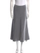 Gabriela Hearst Wool Midi Length Skirt