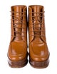 Gabriela Hearst Leather Lace-Up Boots