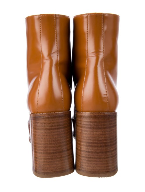 Gabriela Hearst Leather Lace-Up Boots