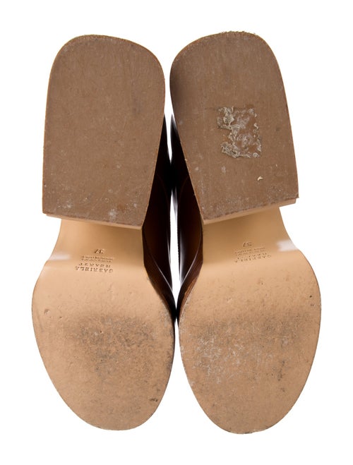 Gabriela Hearst Leather Lace-Up Boots