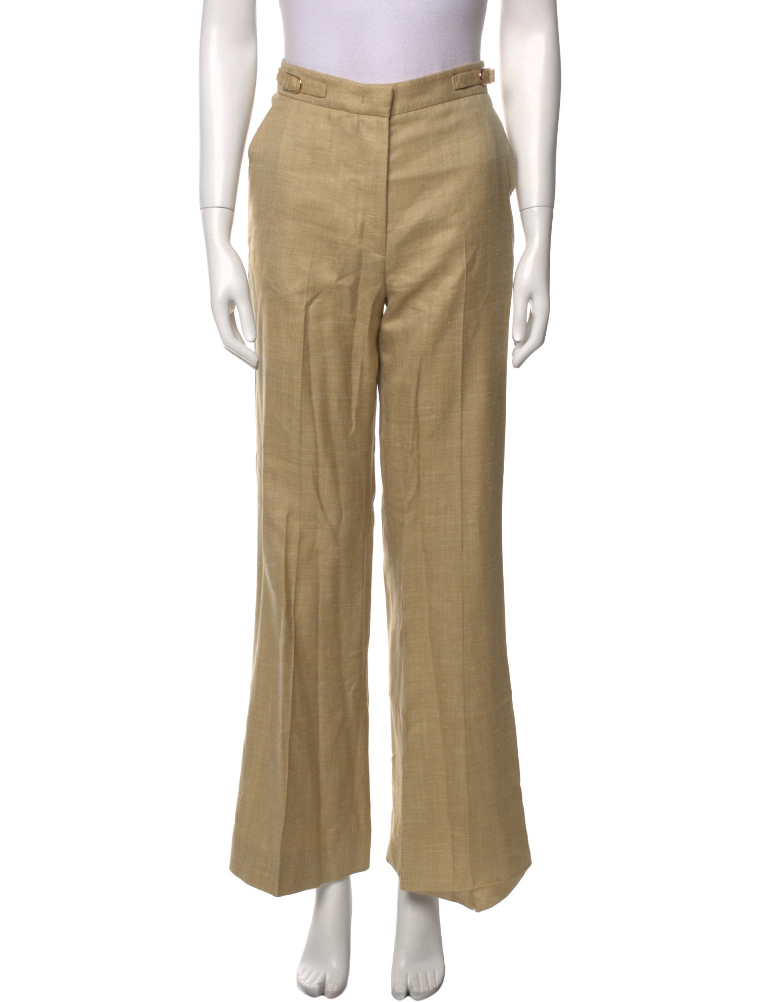 Gabriela Hearst Wool Wide Leg Pants