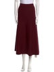 Gabriela Hearst Wool Midi Length Skirt