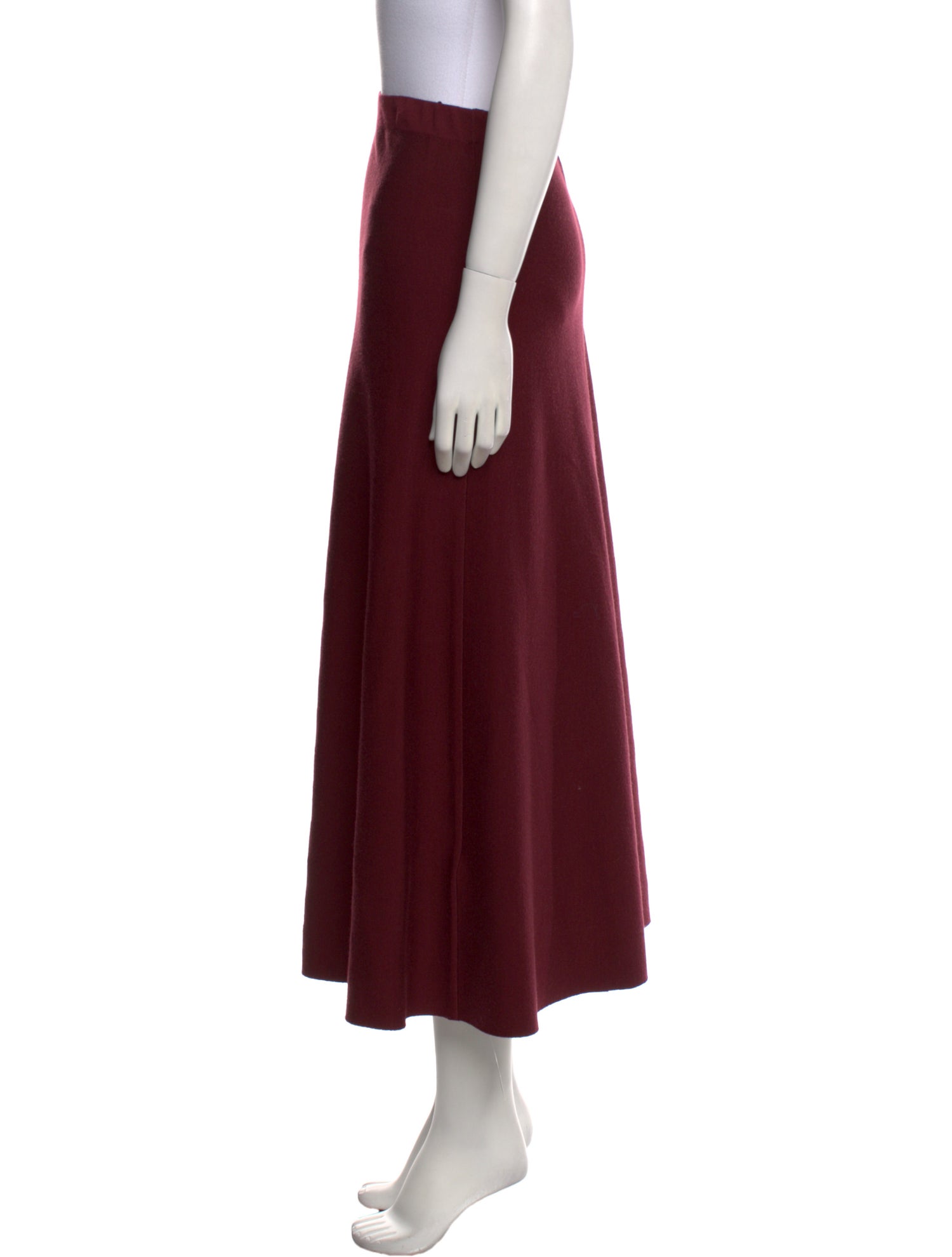 Gabriela Hearst Wool Midi Length Skirt