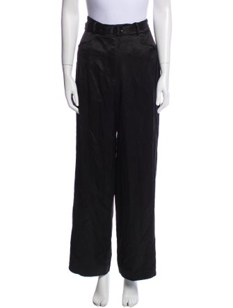 Gabriela Hearst Silk Wide Leg Pants