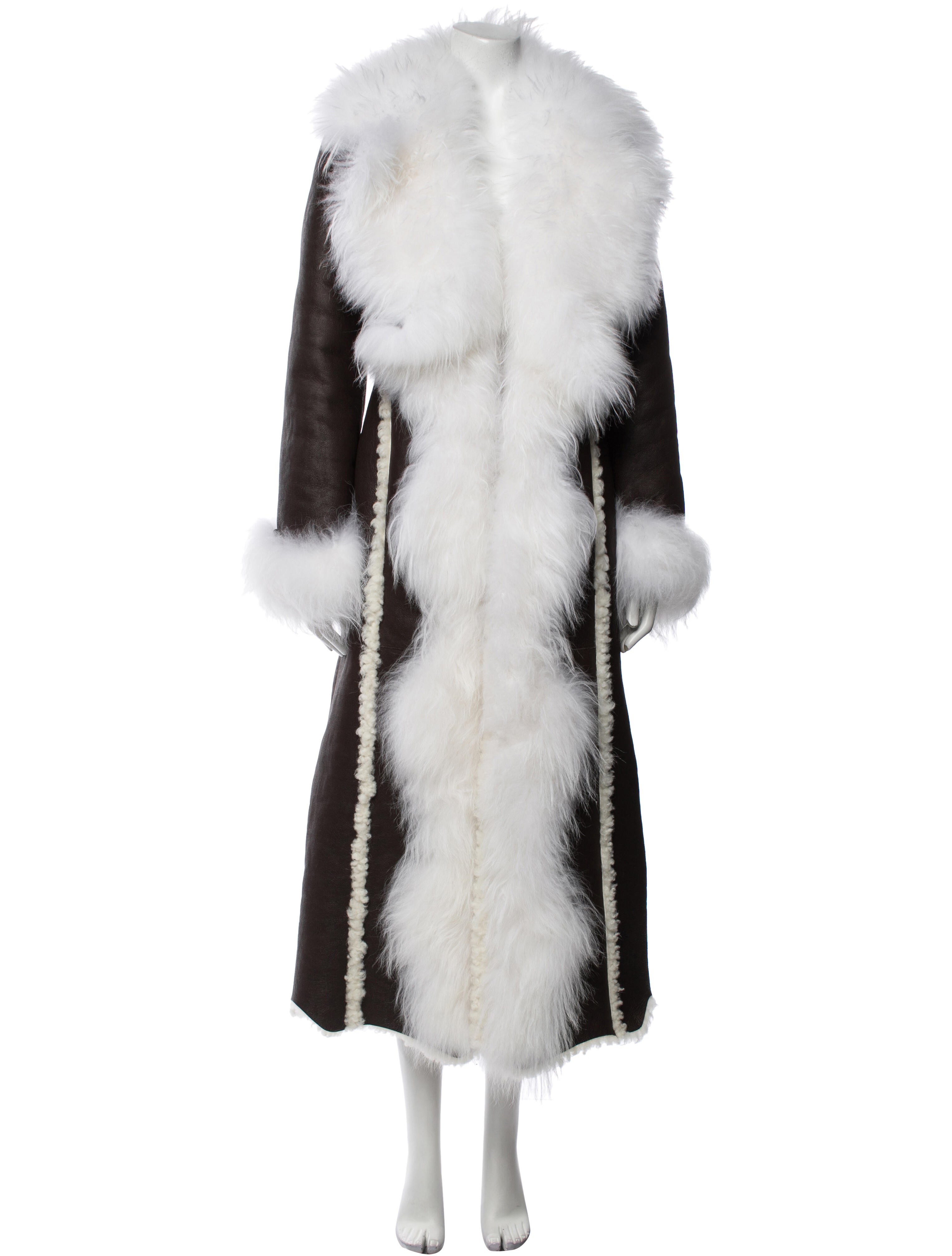 Gabriela Hearst Lambskin Fur Coat