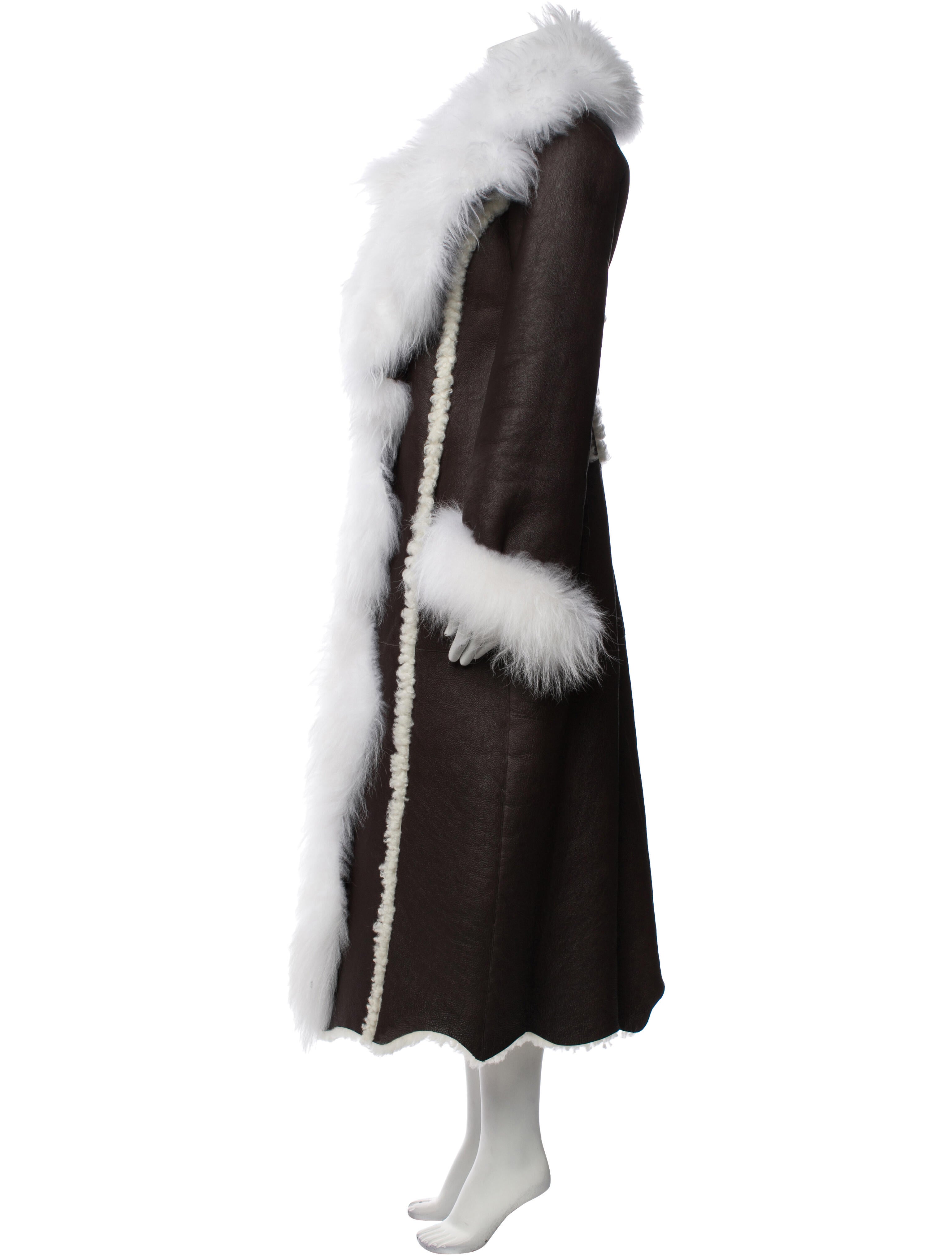 Gabriela Hearst Lambskin Fur Coat