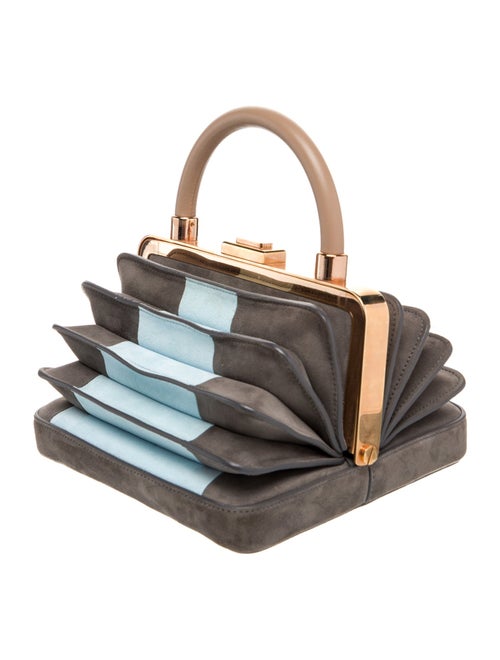 Gabriela Hearst Suede Top Handle Bag