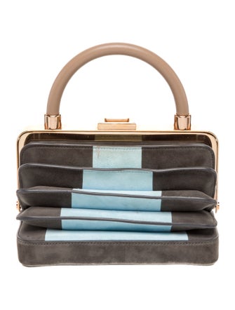 Gabriela Hearst Suede Top Handle Bag