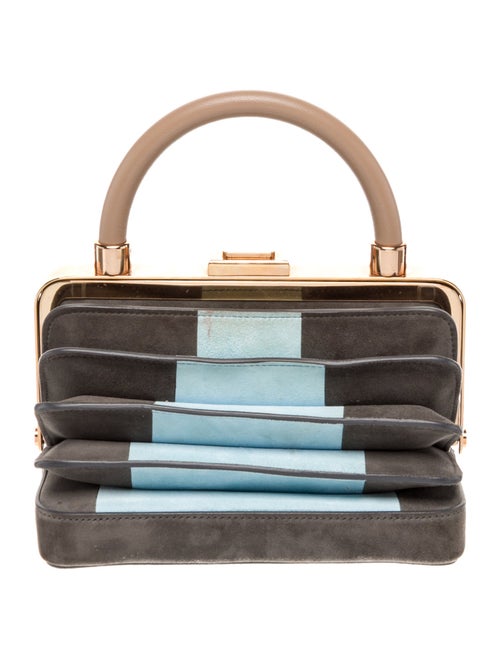 Gabriela Hearst Suede Top Handle Bag