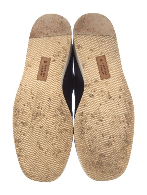 Gabriela Hearst Suede Fur Trim Chelsea Boots