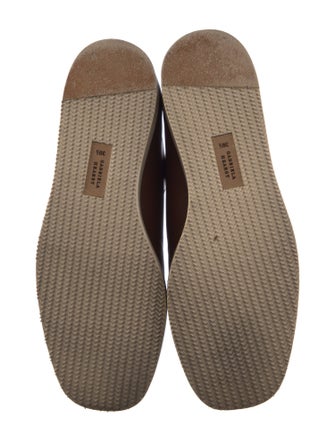 Gabriela Hearst Leather Fur Trim Boots