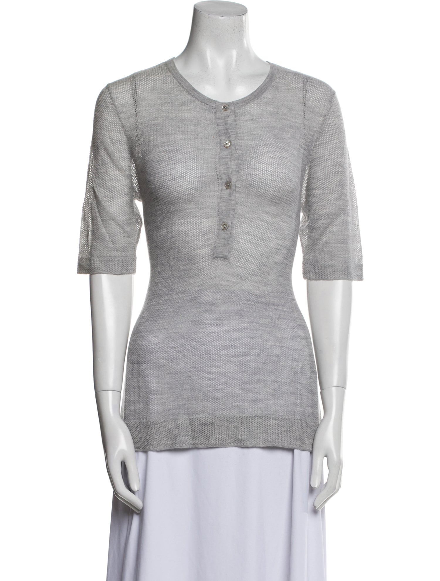 Gabriela Hearst Cashmere Scoop Neck Sweater