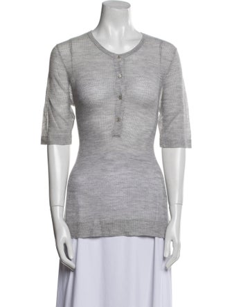 Gabriela Hearst Cashmere Scoop Neck Sweater
