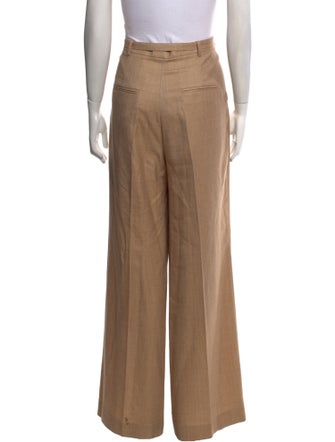 Gabriela Hearst Virgin Wool Wide Leg Pants