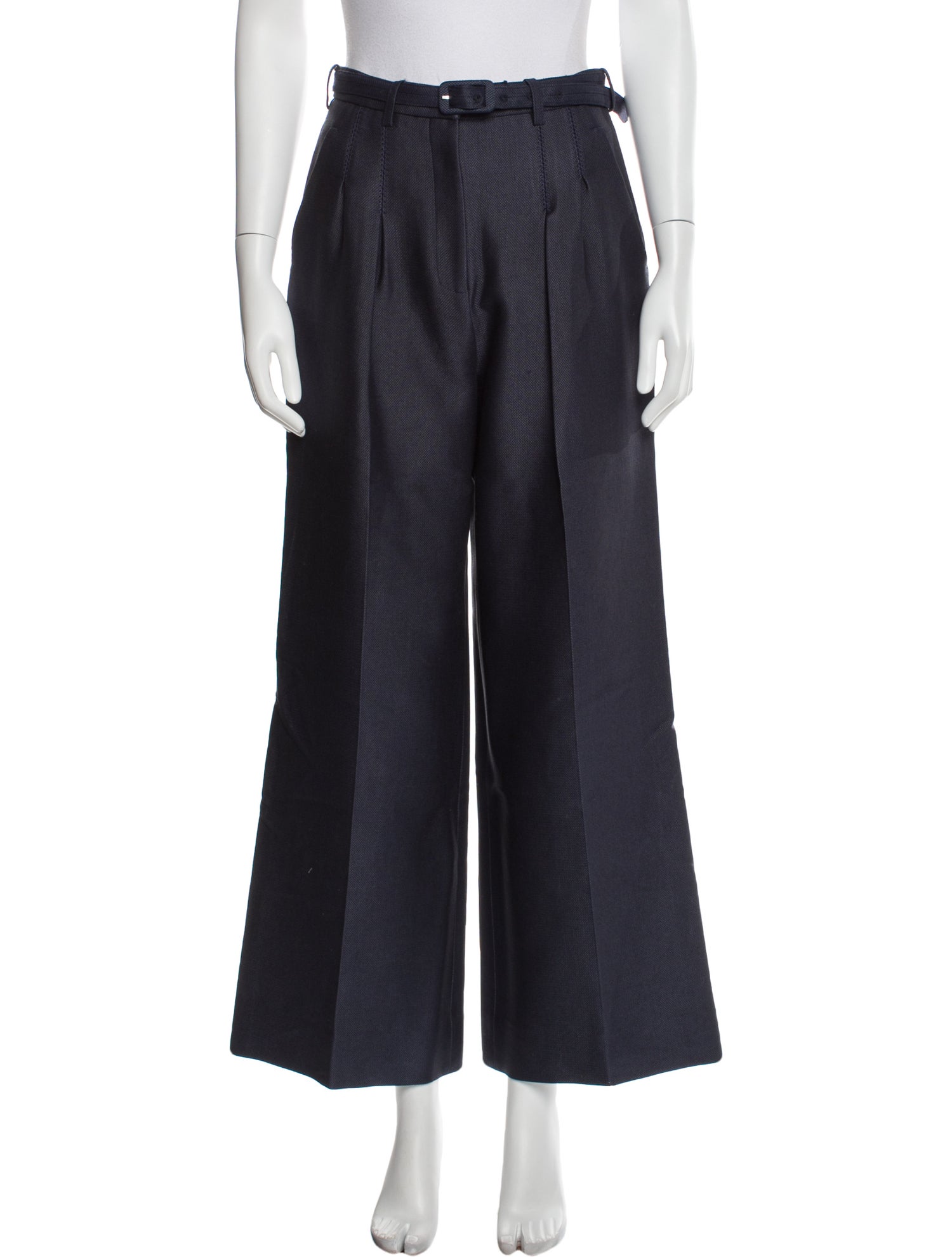 Gabriela Hearst Virgin Wool Wide Leg Pants