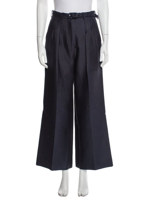 Gabriela Hearst Virgin Wool Wide Leg Pants