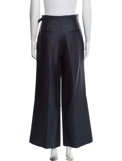 Gabriela Hearst Virgin Wool Wide Leg Pants