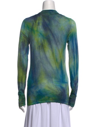 Gabriela Hearst Cashmere Tie-Dye Print Sweater