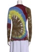 Gabriela Hearst Tie-Dye Print Crew Neck Sweater