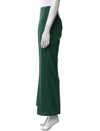 Gabriela Hearst Virgin Wool Wide Leg Pants