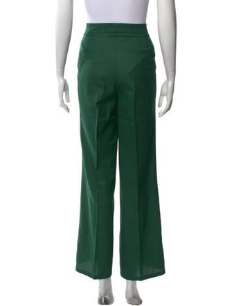 Gabriela Hearst Virgin Wool Wide Leg Pants
